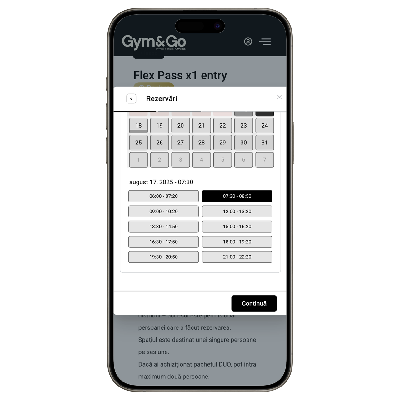devino membru gym&go